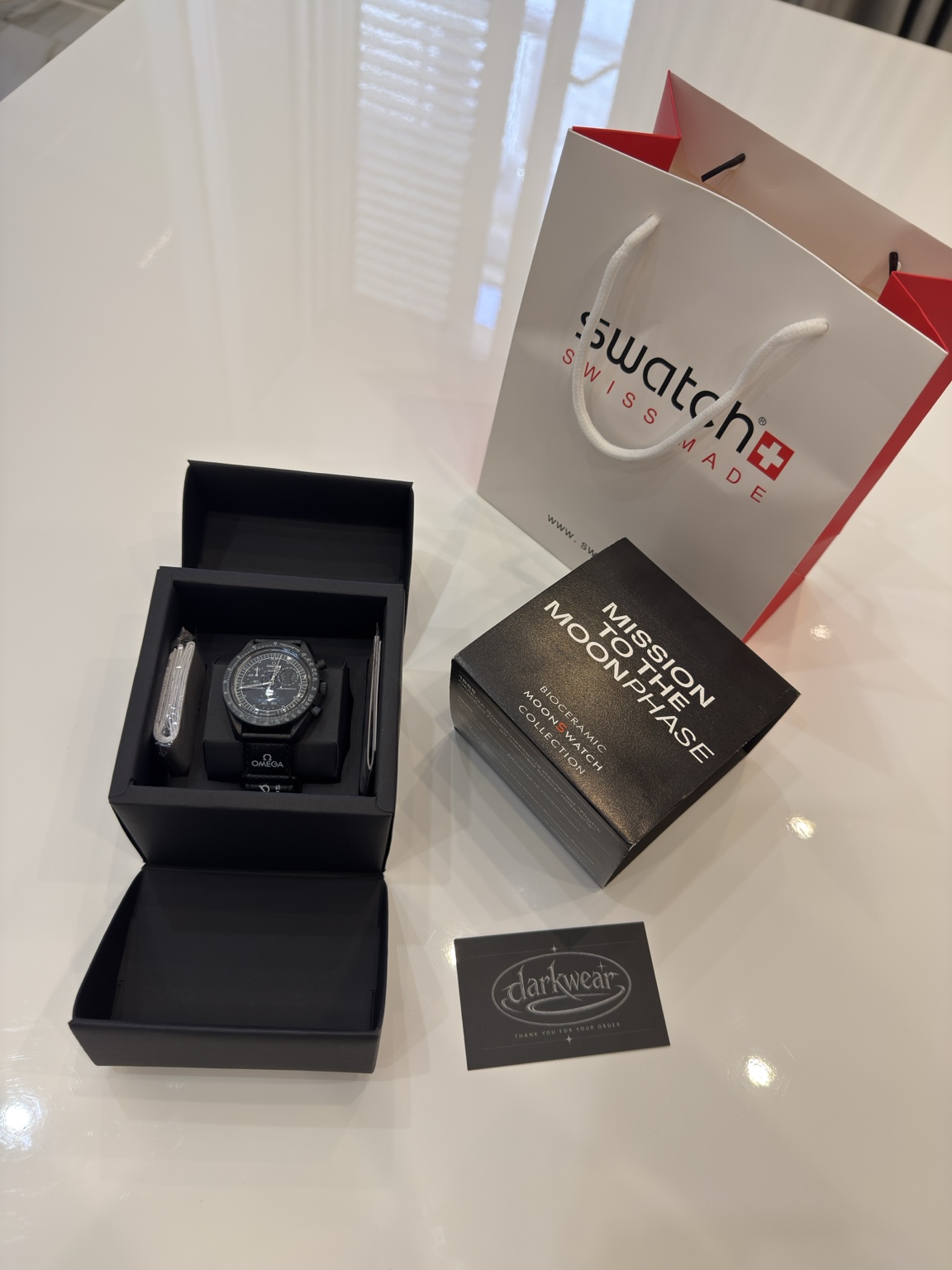 Omega X Swatch — Mission to the Moonphase